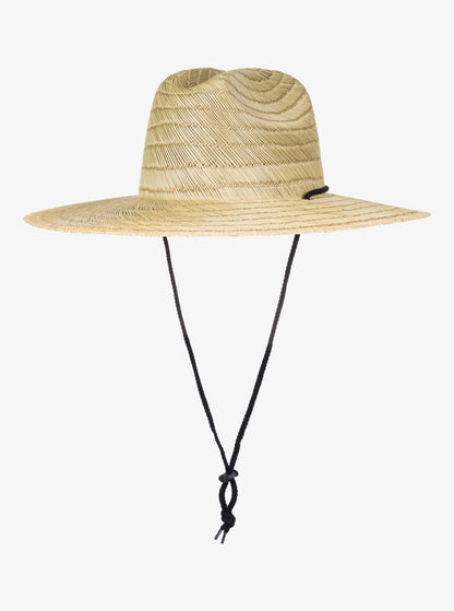 Pierside Straw Lifeguard Hat - Natural - Quick Silver
