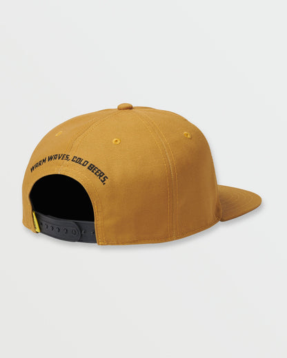 Quiksilver x Pacifico Golden Sand Trucker Hat - Gold - Quick Silver