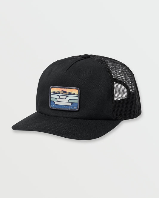 Woodsy Trucker Hat - Black - Quick Silver
