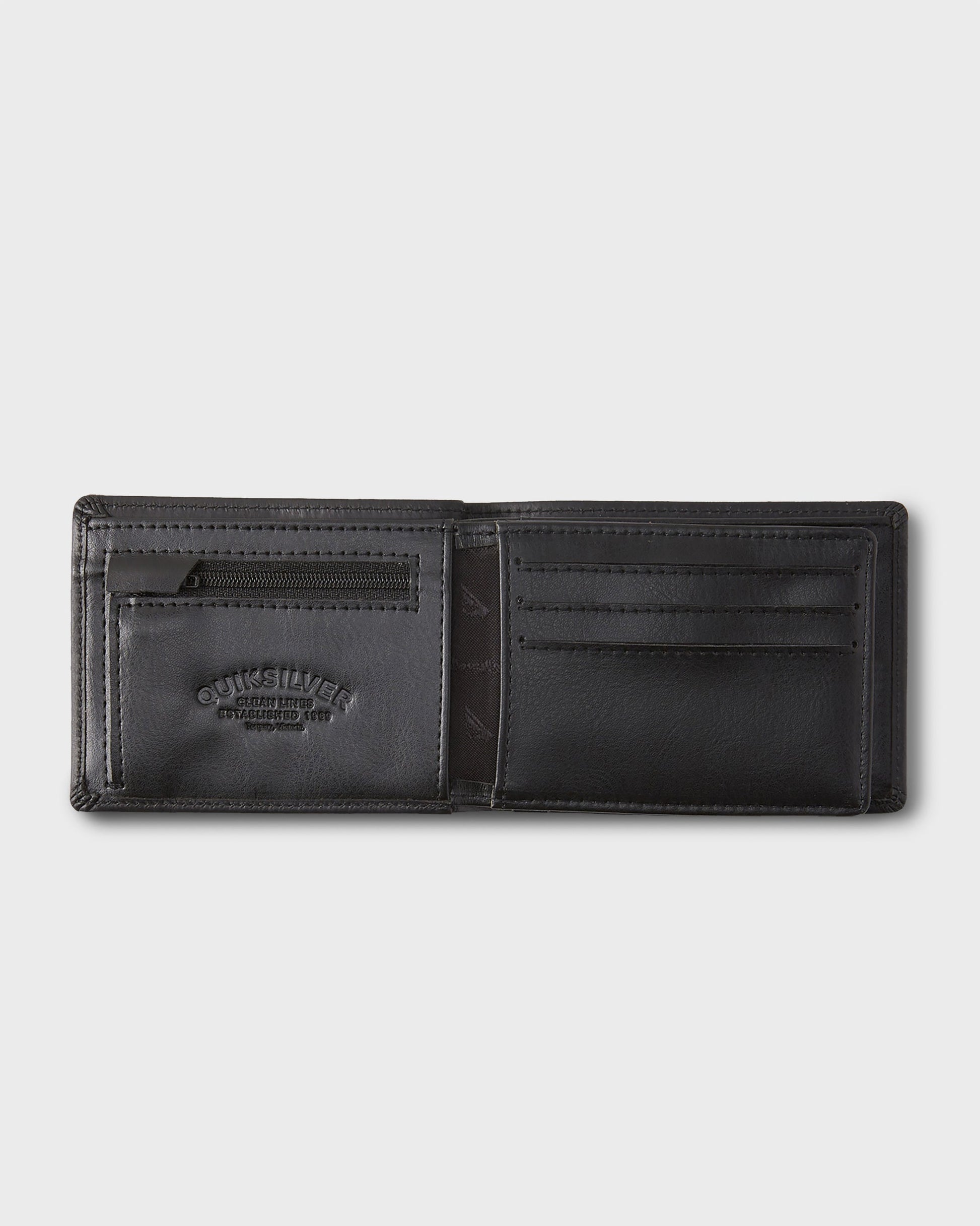 Mack 2 Wallet - Black - Quick Silver