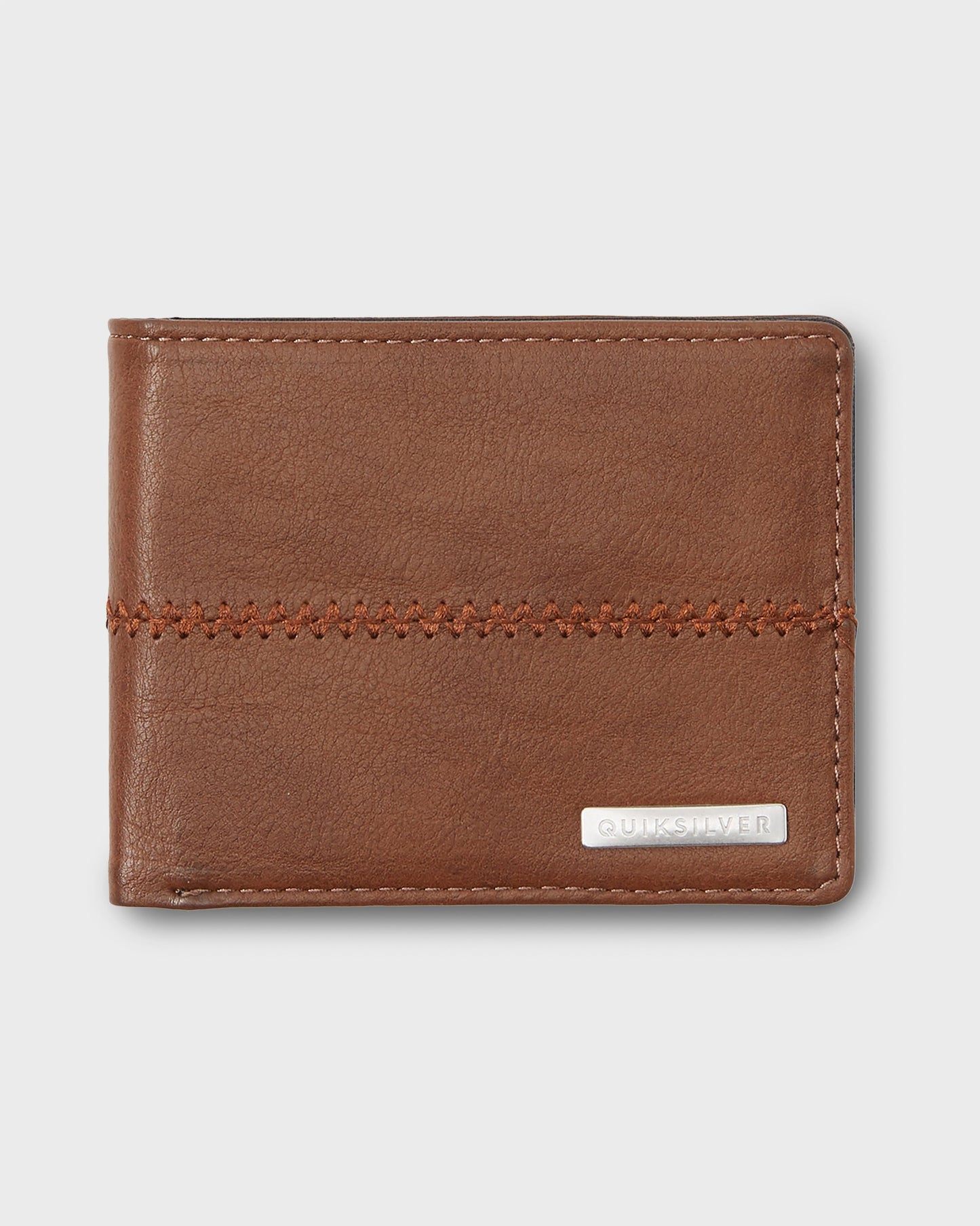 Stitchy 3 Wallet - Chocolate Brown - Quick Silver