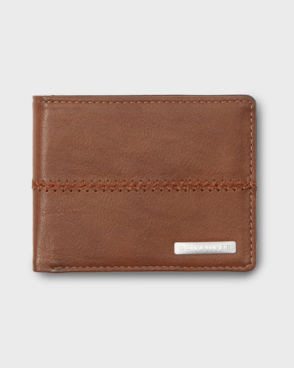 Stitchy 3 Wallet - Chocolate Brown - Quick Silver