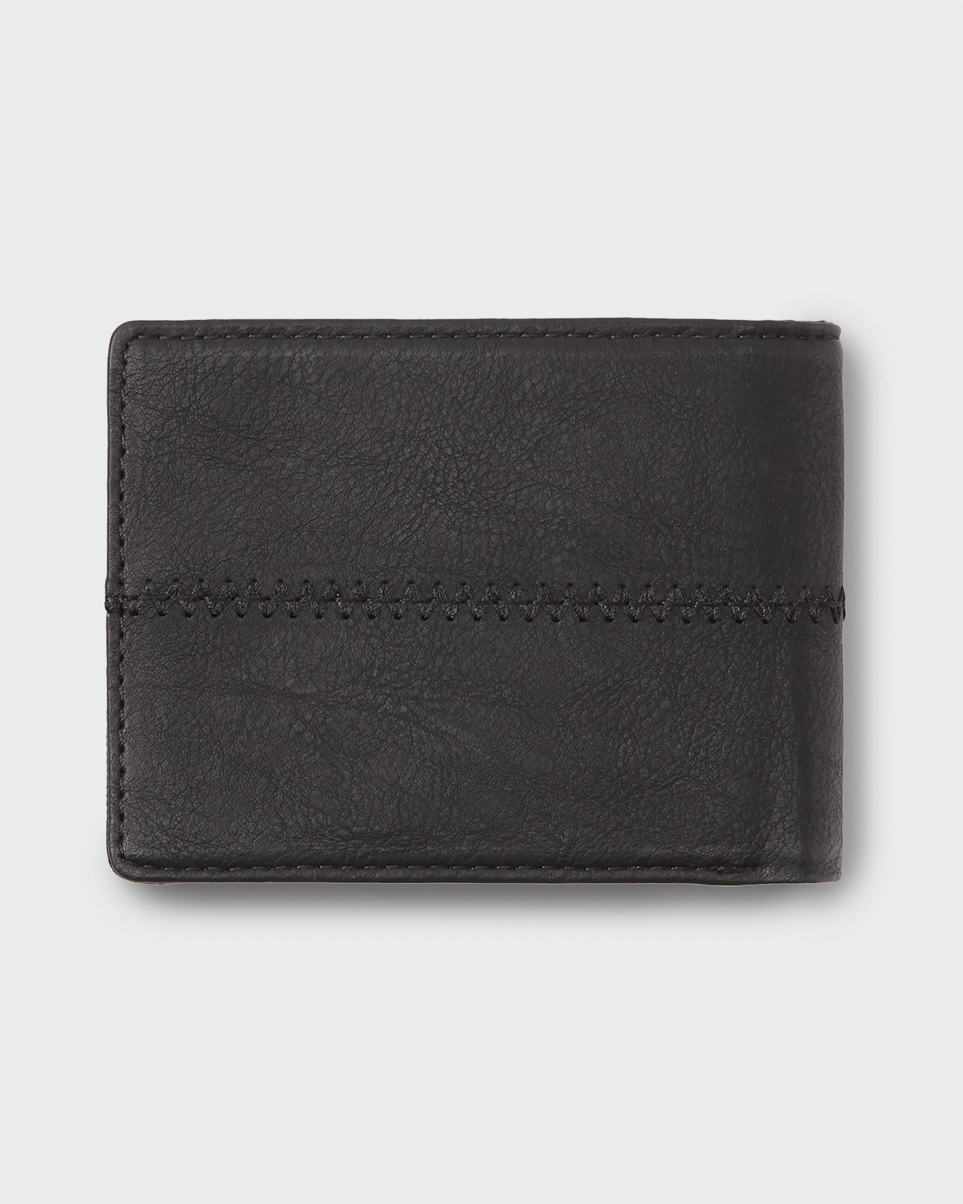 Stitchy 3 Wallet - Black Black - Quick Silver