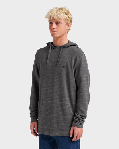 Vista Long Sleeve Hood - Graystone - Quick Silver