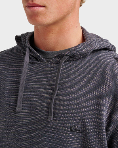 Vista Long Sleeve Hood - Graystone - Quick Silver