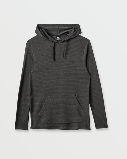 Vista Long Sleeve Hood - Graystone - Quick Silver