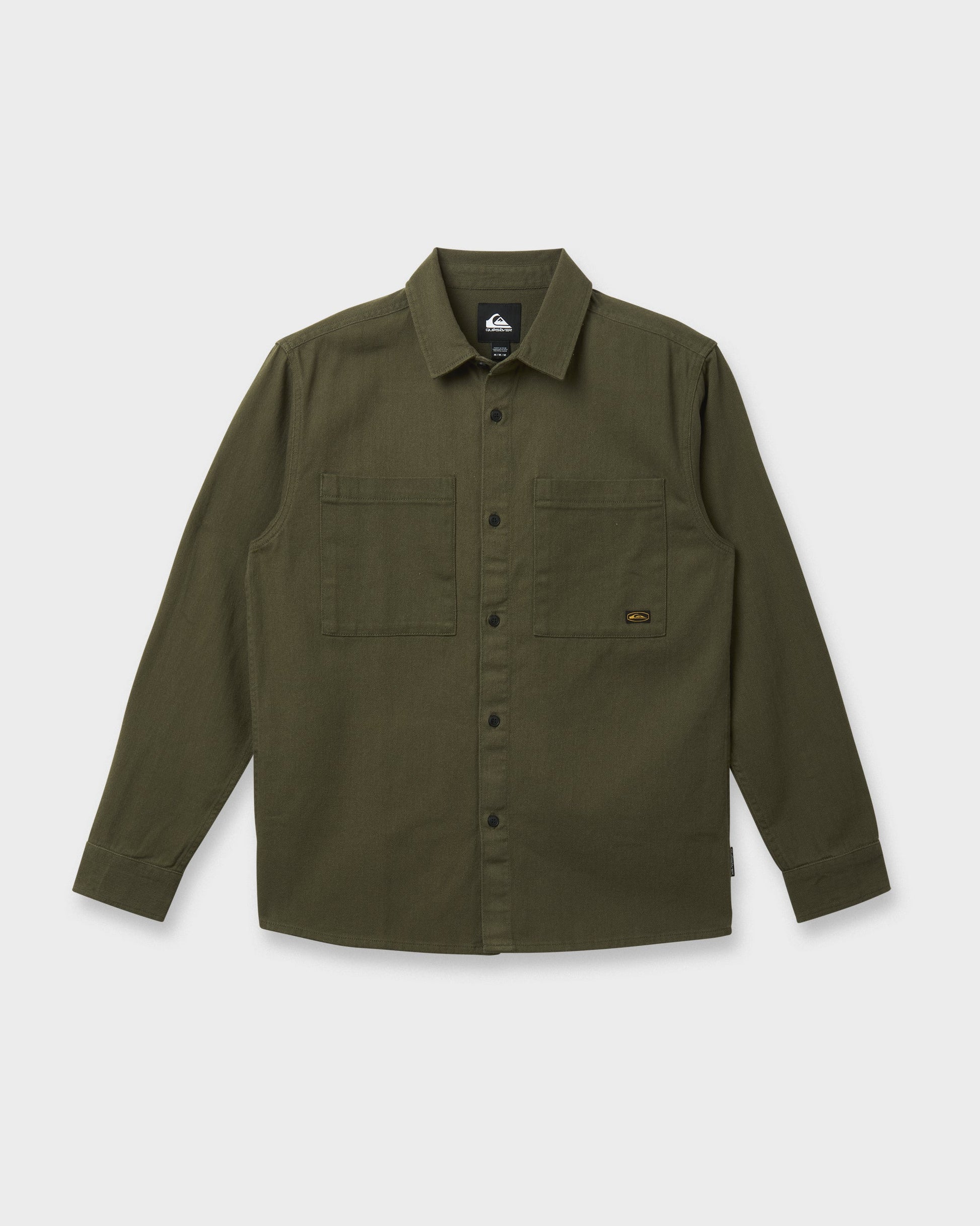 Heron Long Sleeve Shirt - Grape Leaf - Quick Silver