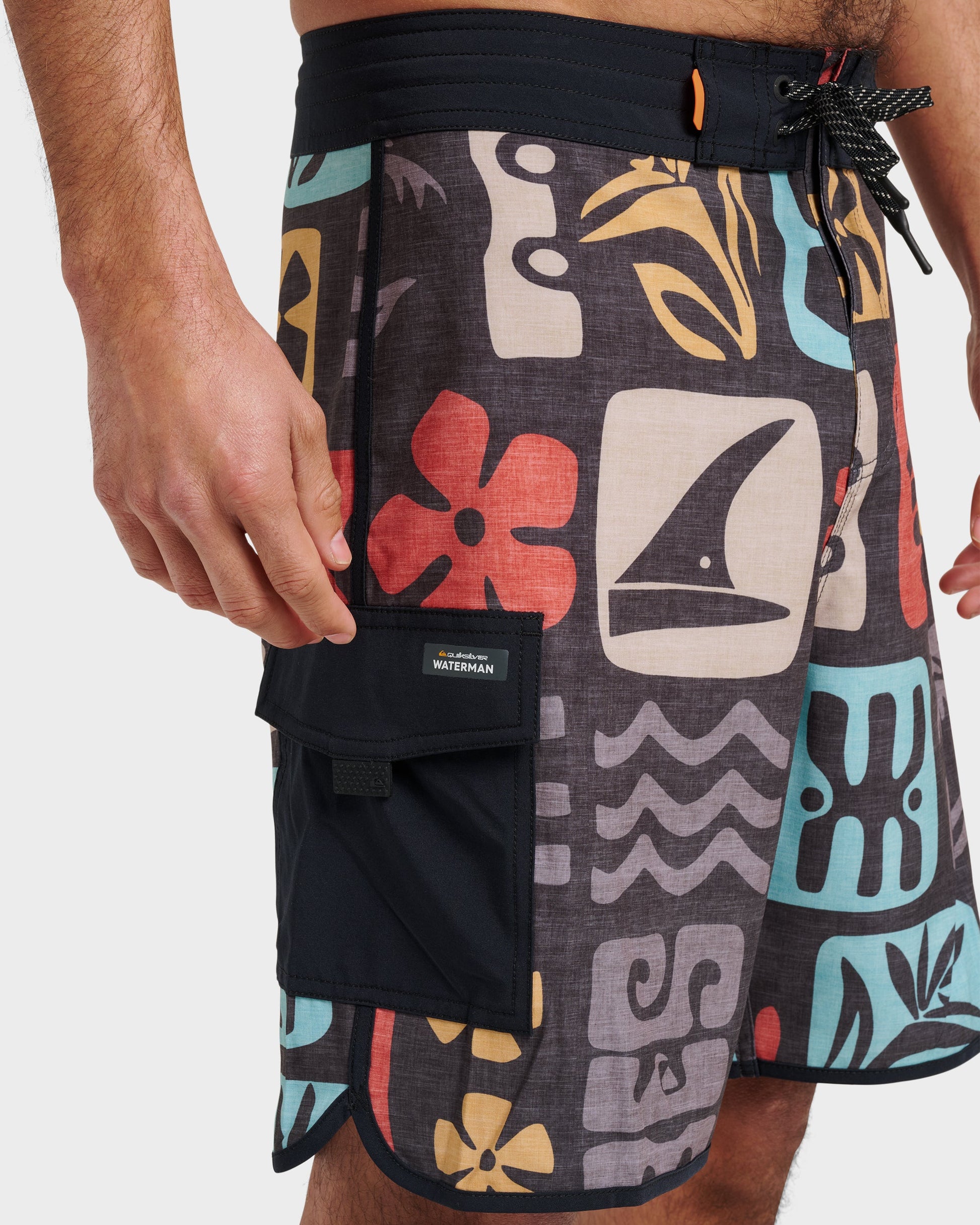 Waterman Dunes Boardshorts - Black - Quick Silver
