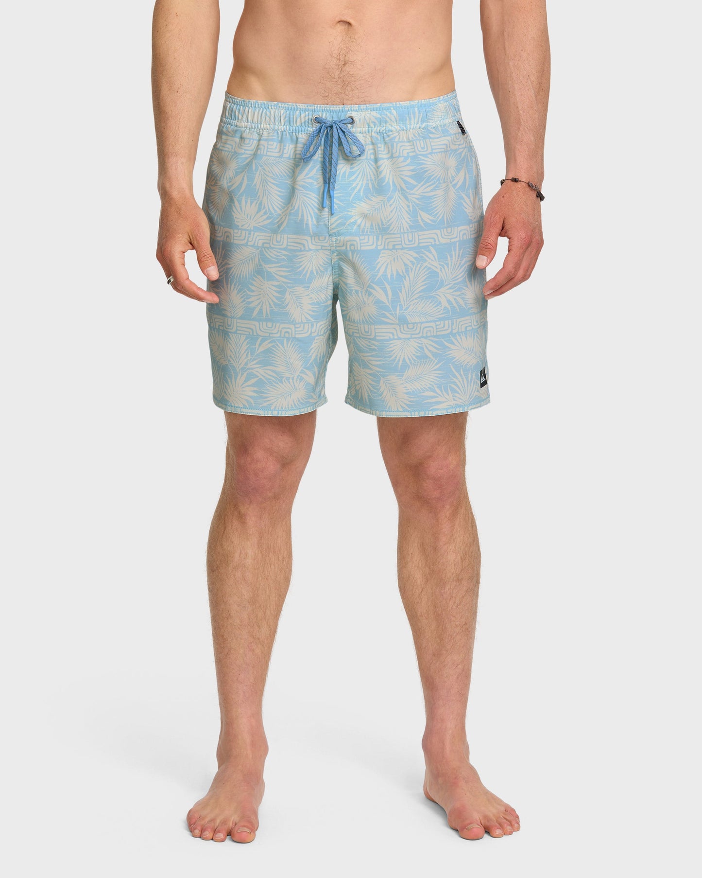 Waterman Fern Garden 17" Swim Trunks - Beach Blue - Quick Silver