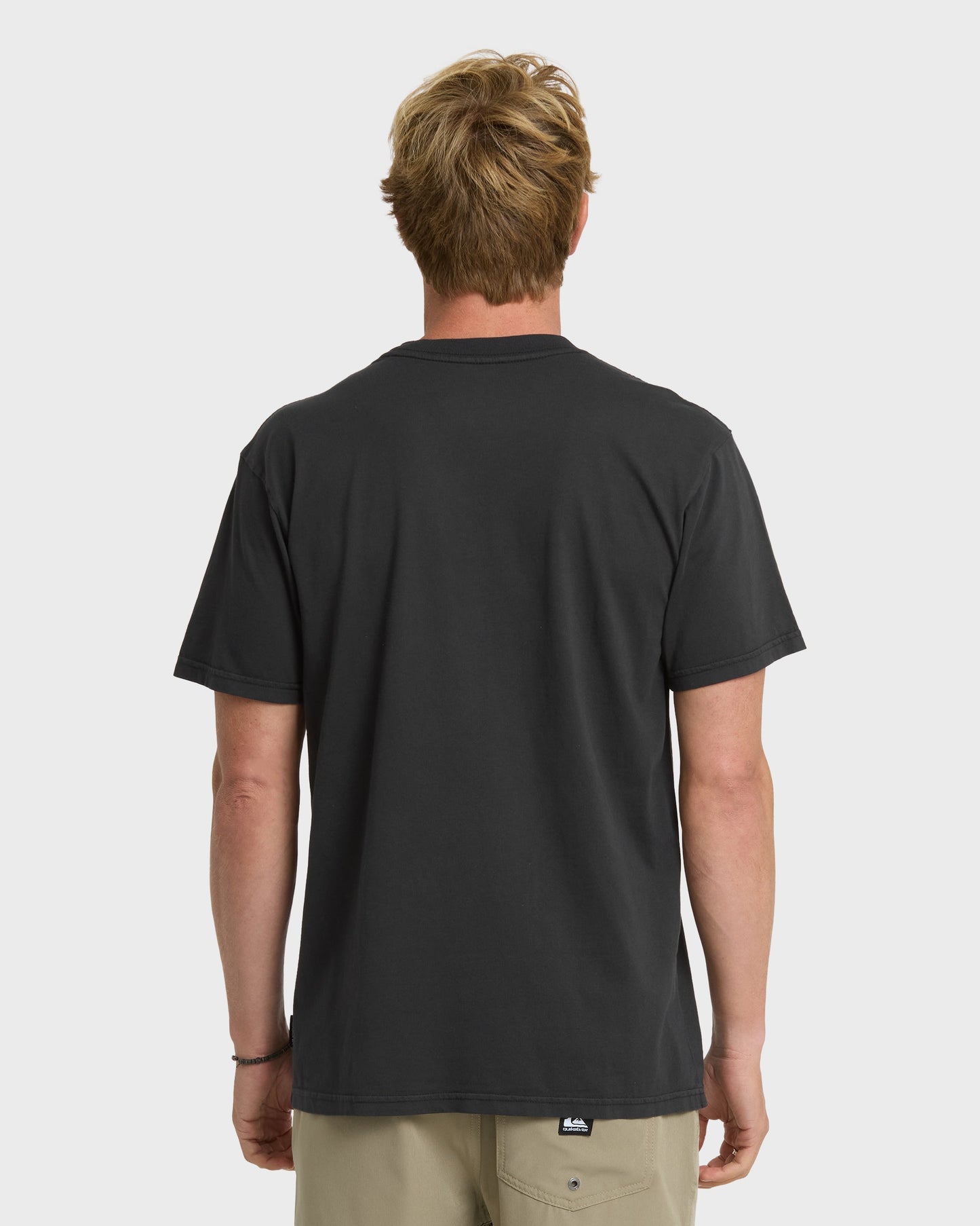 Saltwater Pocket Tee - Black - Quick Silver