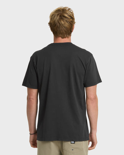 Saltwater Pocket Tee - Black - Quick Silver